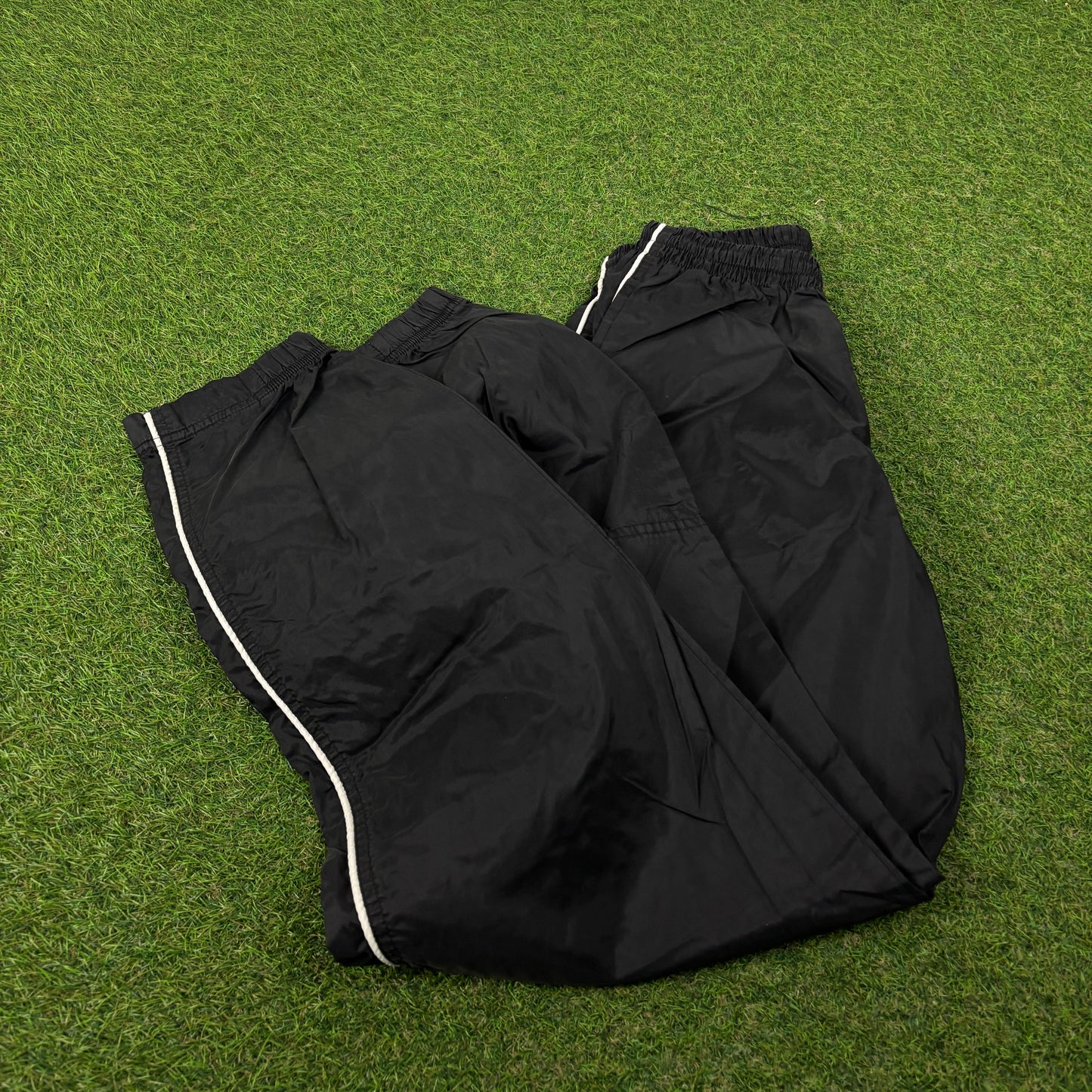 90s Nike Piping Joggers Black Small