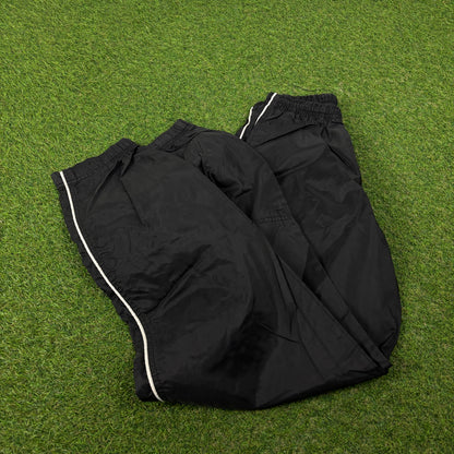 90s Nike Piping Joggers Black Small