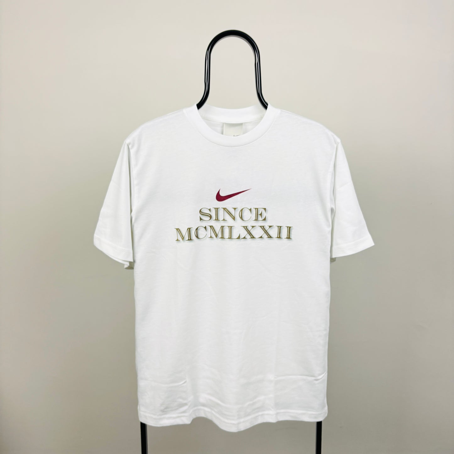 00s Nike Numerals T-Shirt White Medium