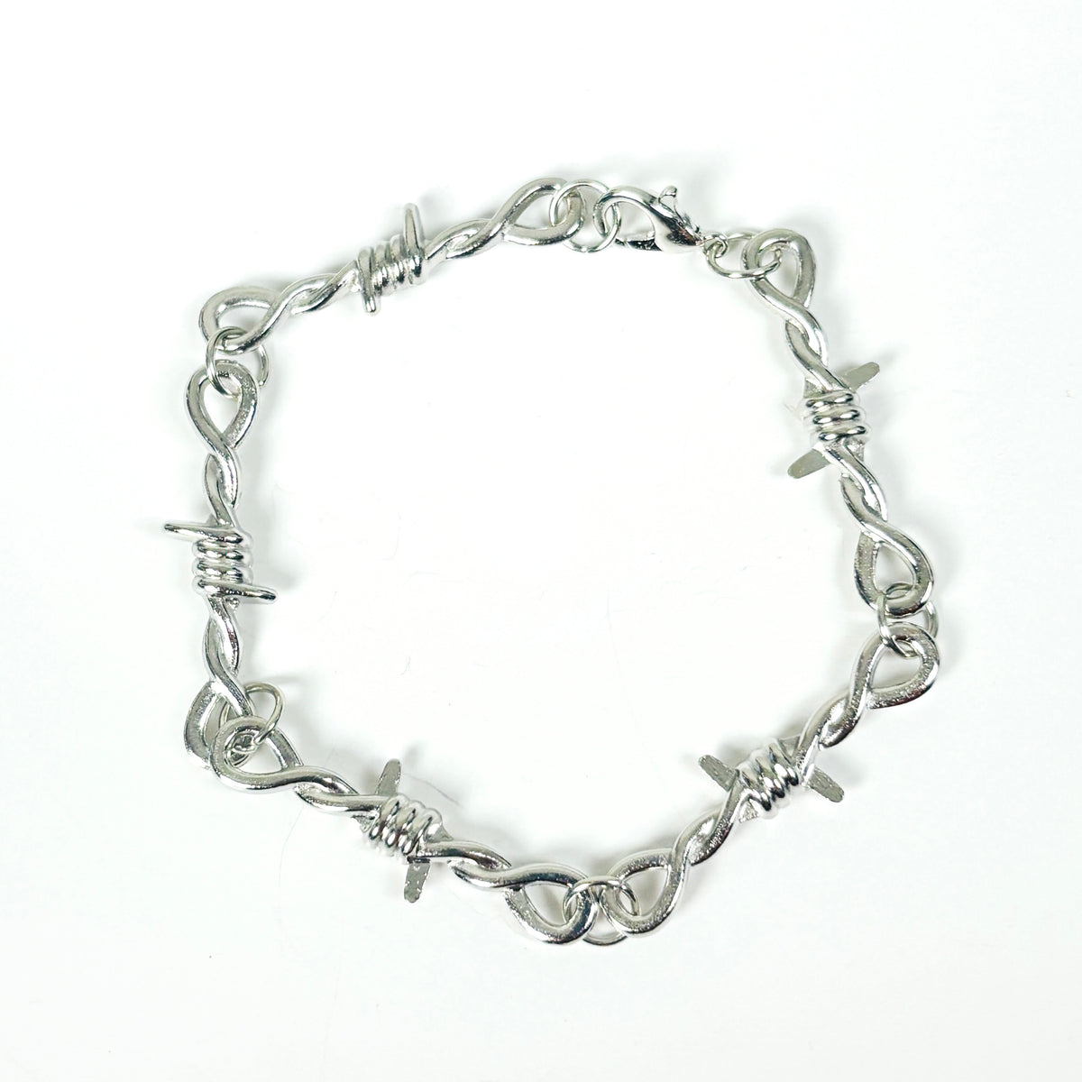 Retro Barbed Bracelet .925 Silver