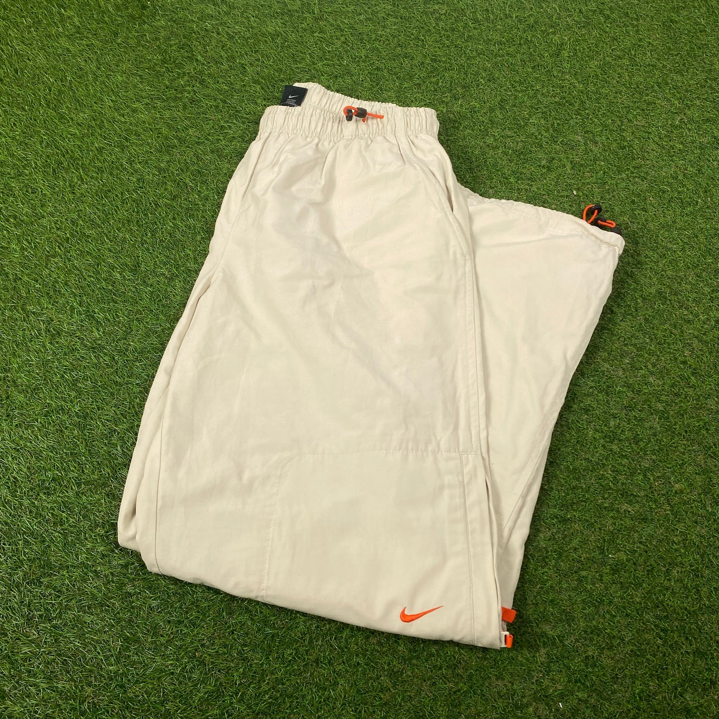 00s Nike Parachute Toggle Joggers Brown Large