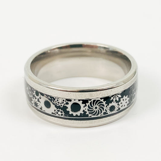 Vintage Cog Band Ring