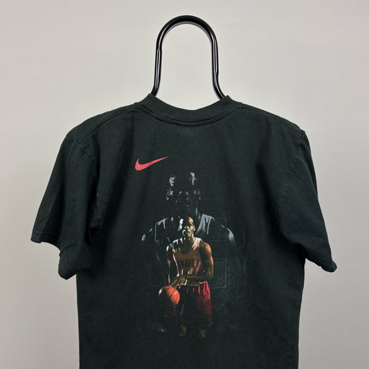 90s Nike Air Jordan T-Shirt Black Small