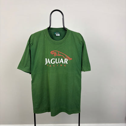 90s Jaguar Racing T-Shirt Green XL