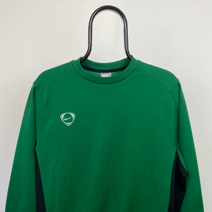 00s Nike Sweatshirt Green Medium