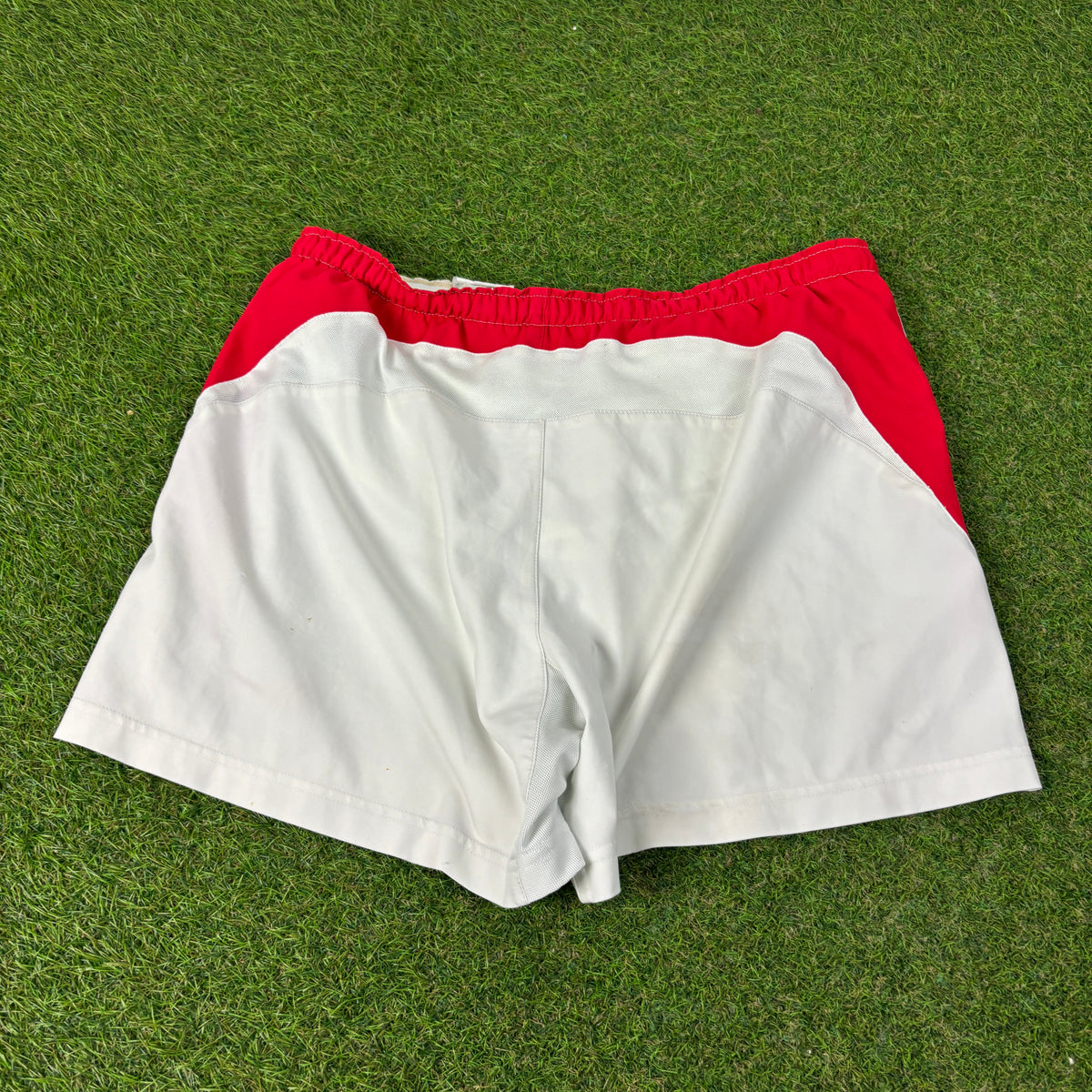 00s Nike Arsenal T90 Football Shorts White XL