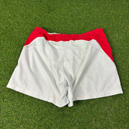 00s Nike Arsenal T90 Football Shorts White XL