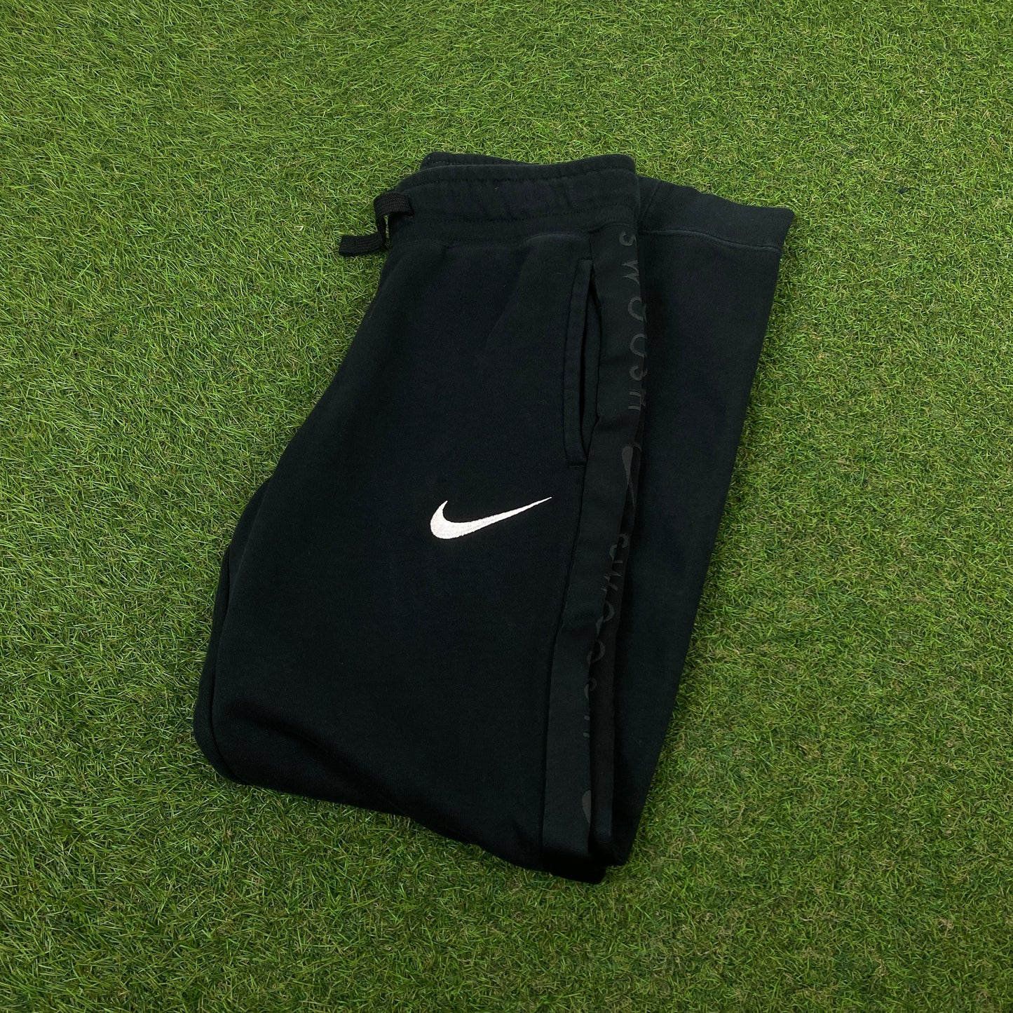 00s Nike Cotton Joggers Black XS