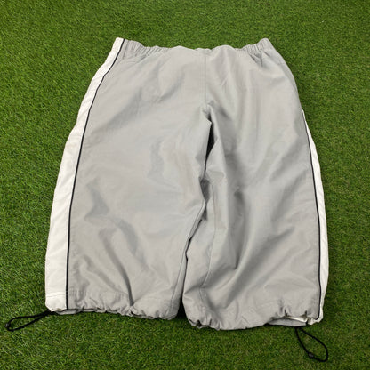 00s Nike 3/4 Length Shorts Grey Medium