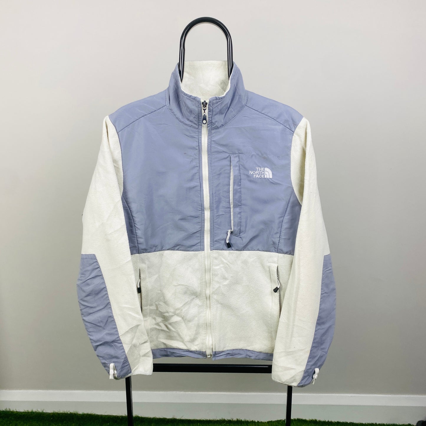 00s The North Face Fleece Sweatshirt White Small