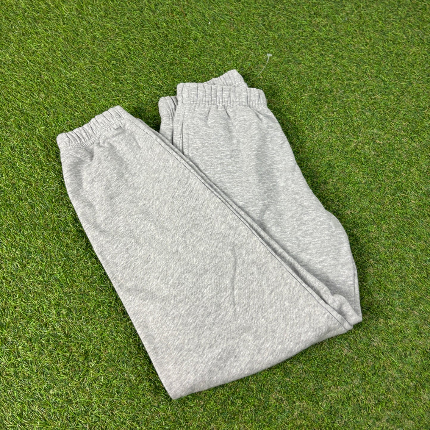 00s Nike Wide Leg Cotton Joggers Grey XS