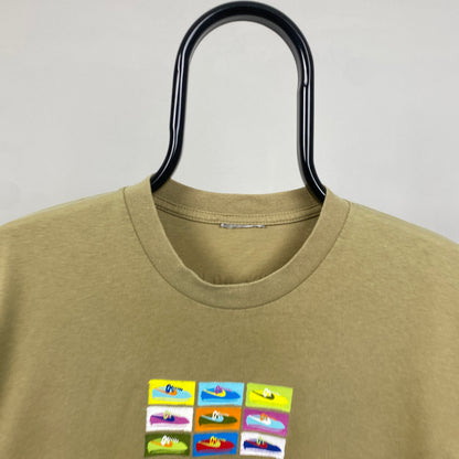 00s Nike Art T-Shirt Brown Womens Small
