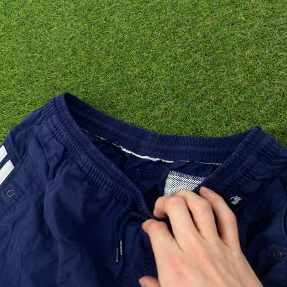 00s Adidas Swim Shorts Blue Small