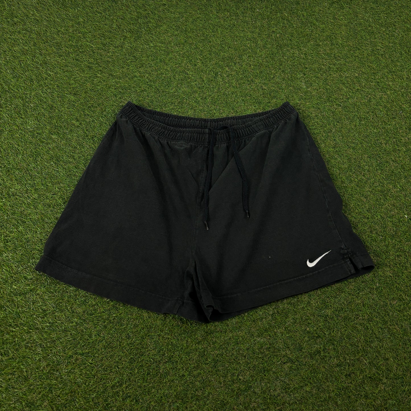 90s Nike Cotton Shorts Black XL