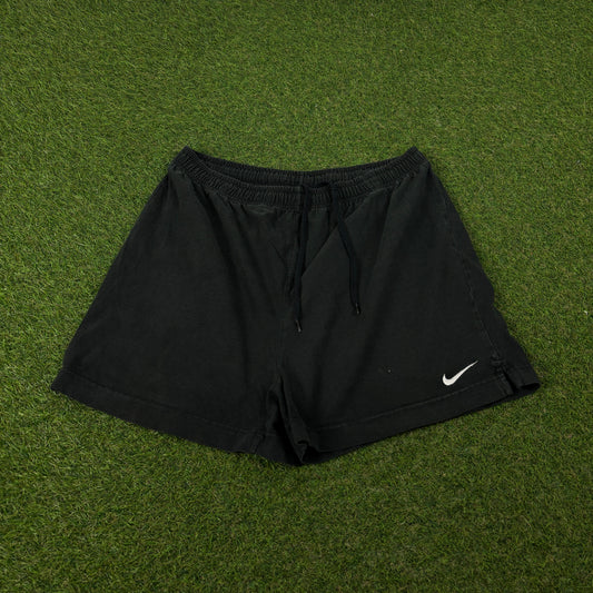 90s Nike Cotton Shorts Black XL
