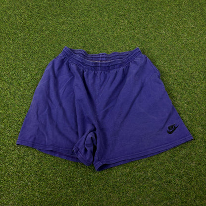 90s Nike Cotton Shorts Purple Medium
