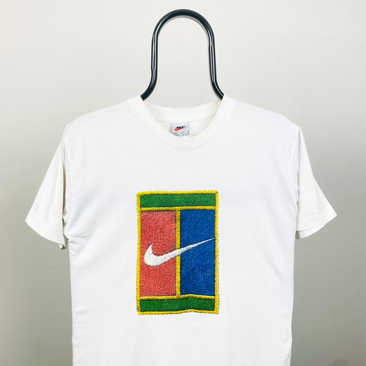 90s Nike Challenge Court T-Shirt White Womens Large