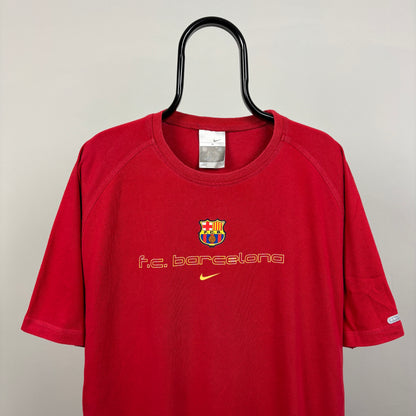 90s Nike Barcelona T-Shirt Red XL