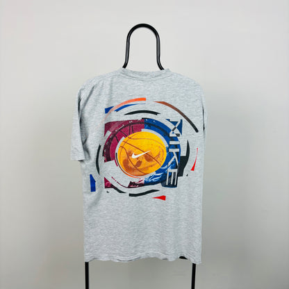 90s Nike Basketball T-Shirt Grey Medium