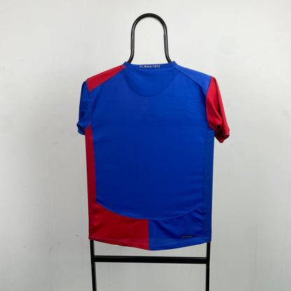 90s Nike FC Basel Football Shirt T-Shirt Red XS