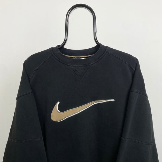 90s Nike Sweatshirt Dark Brown Large