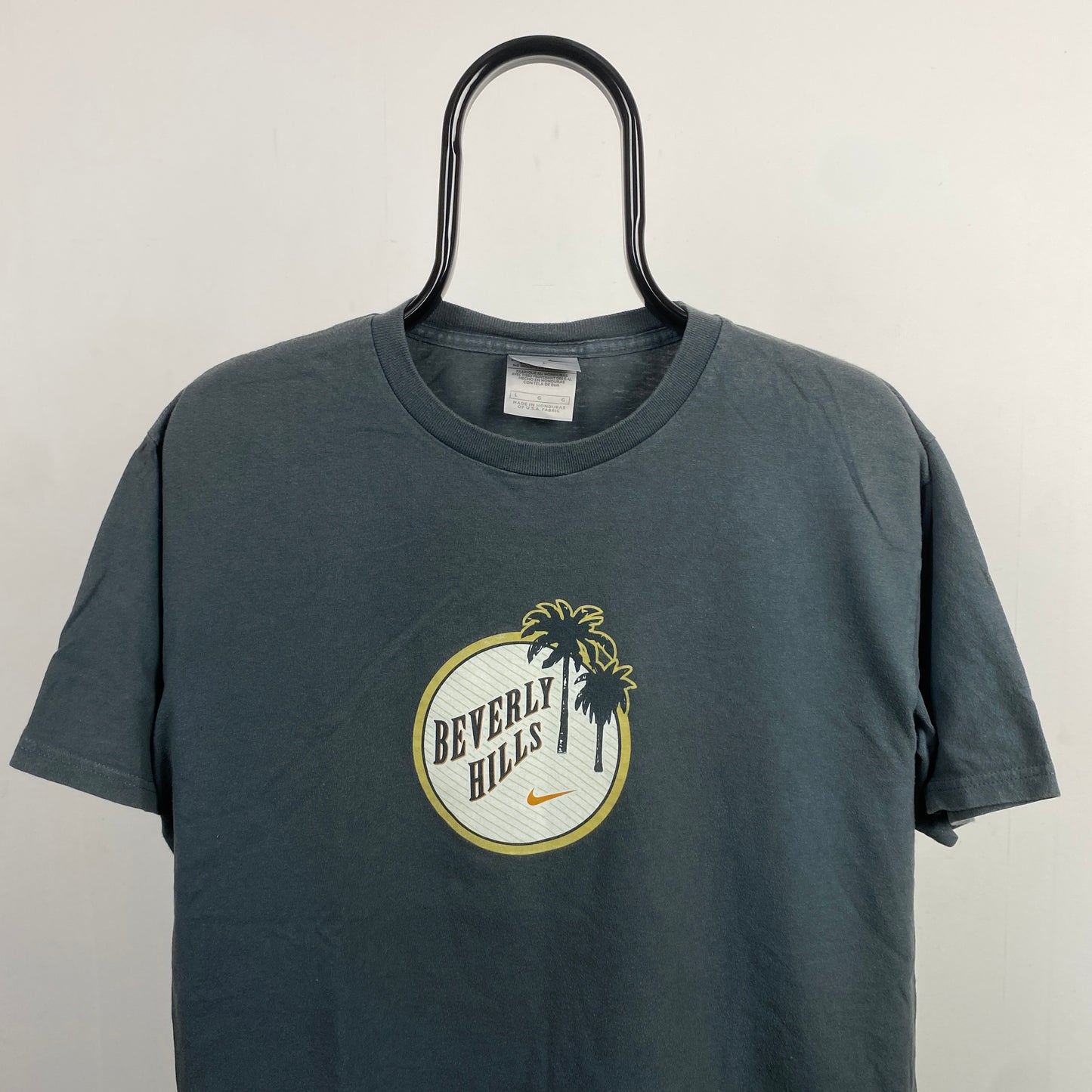 00s Nike Beverley Hills T-Shirt Grey Large