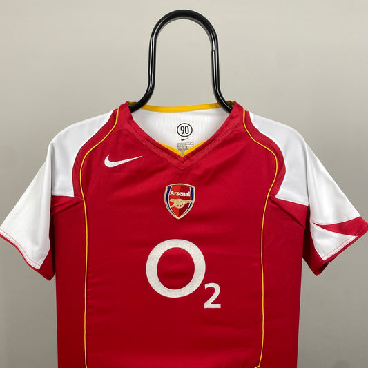 00s Nike Arsenal Football Shirt T-Shirt Red XS