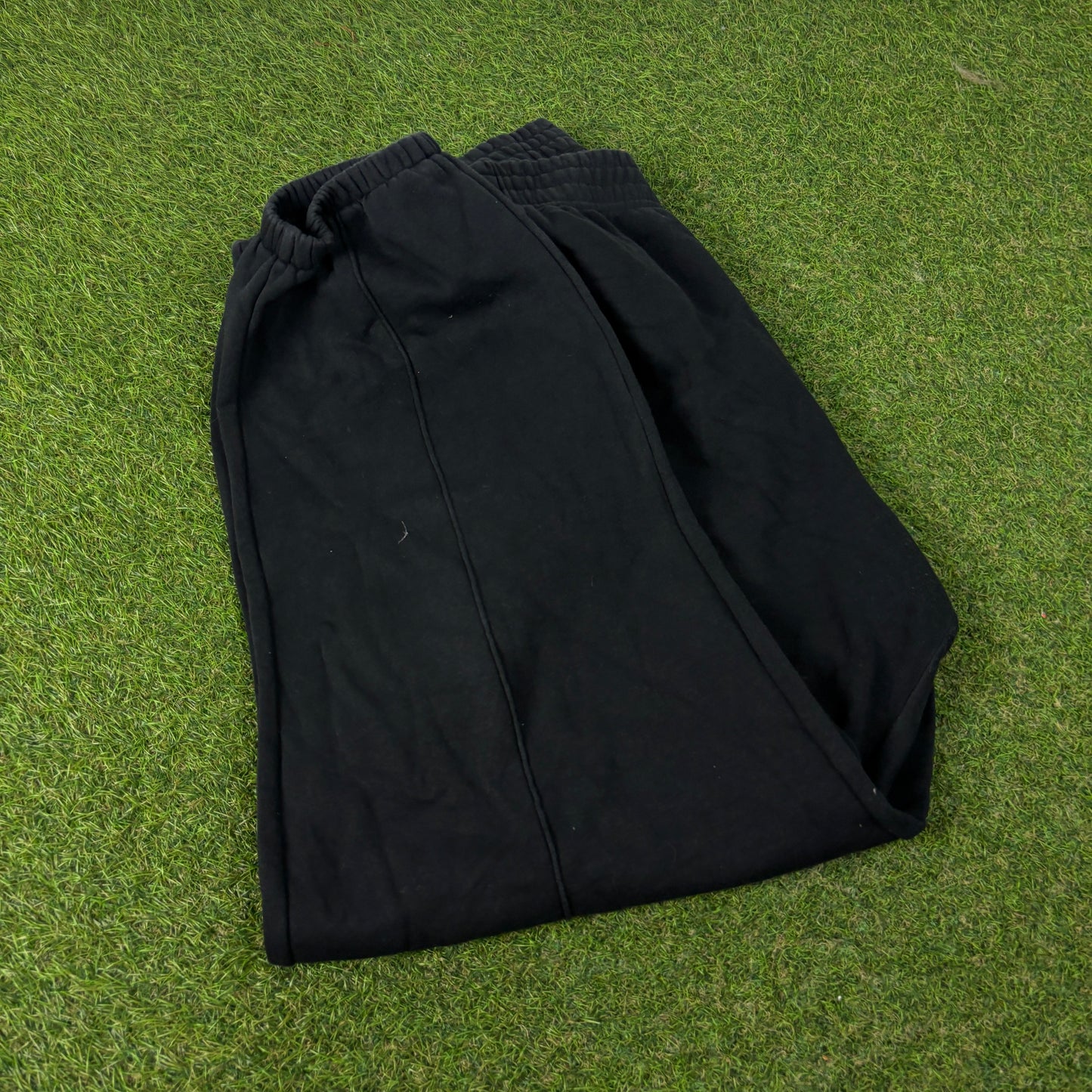 00s Nike Wide Leg Cotton Joggers Black XL