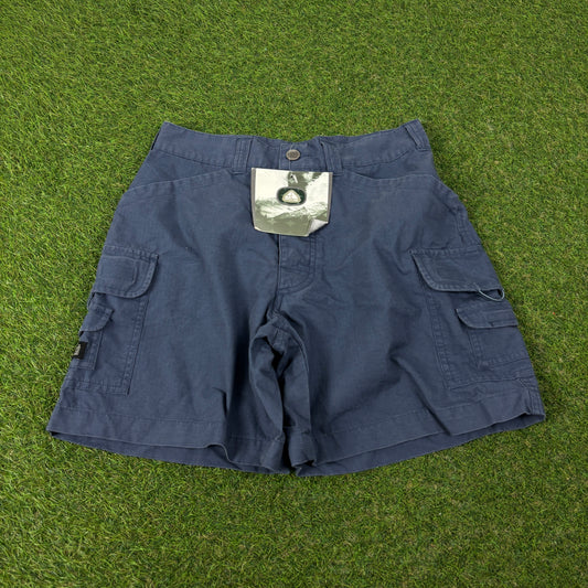 00s Nike ACG Cargo Shorts Blue Small