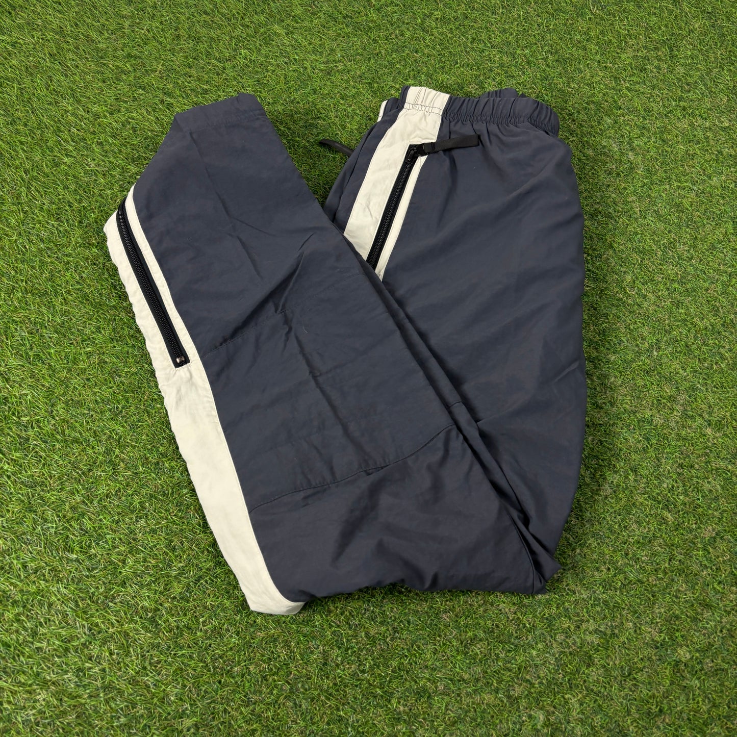 00s Nike Piping Joggers Grey Small
