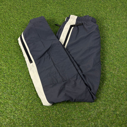 00s Nike Piping Joggers Grey Small