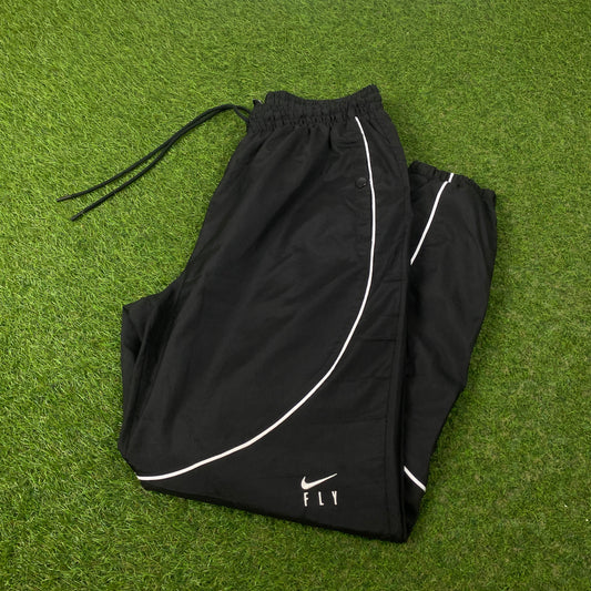 00s Nike Piping Joggers Black Medium
