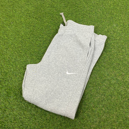 00s Nike Cotton Joggers Grey Small