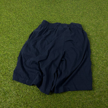 00s Nike Baggy Cotton Shorts Blue Small