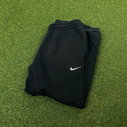 00s Nike Cotton Joggers Black Large