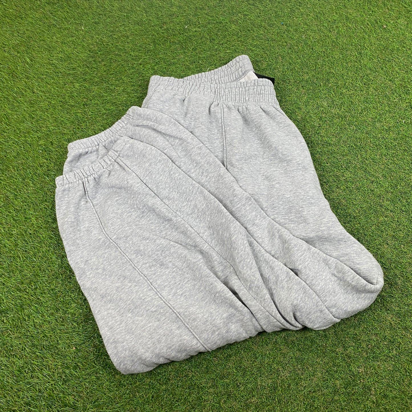 00s Nike Wide Leg Cotton Joggers Grey XL