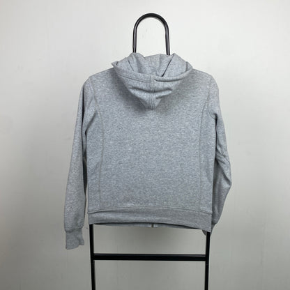 00s Nike Zip Hoodie Grey XS