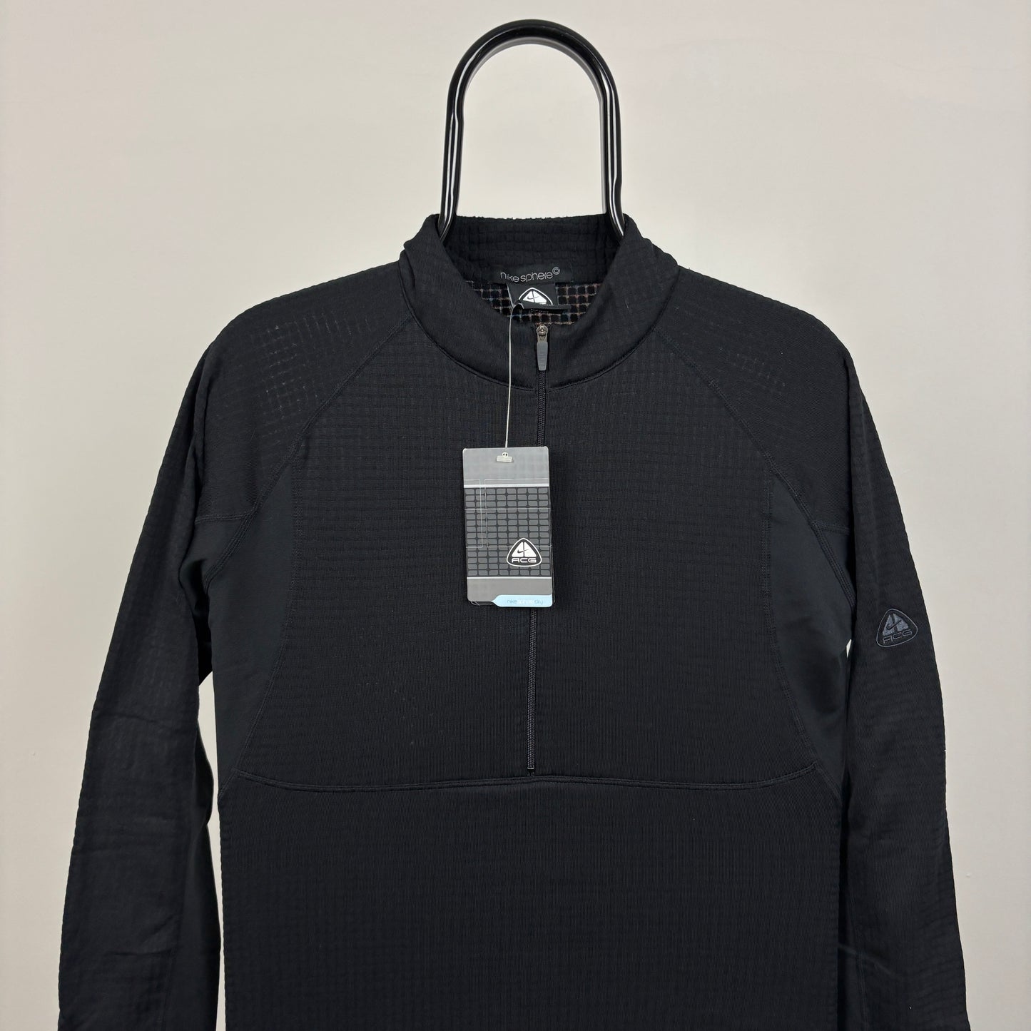 00s Nike ACG Fleece Base-layer Sweatshirt Black Small