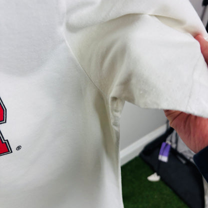 00s Carhartt T-Shirt White Large