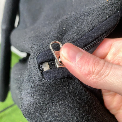 90s Nike ACG 1/4 Zip Sweatshirt Black Medium