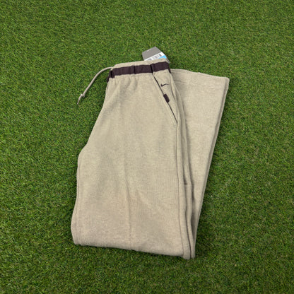00s Nike Cotton Joggers Brown XS