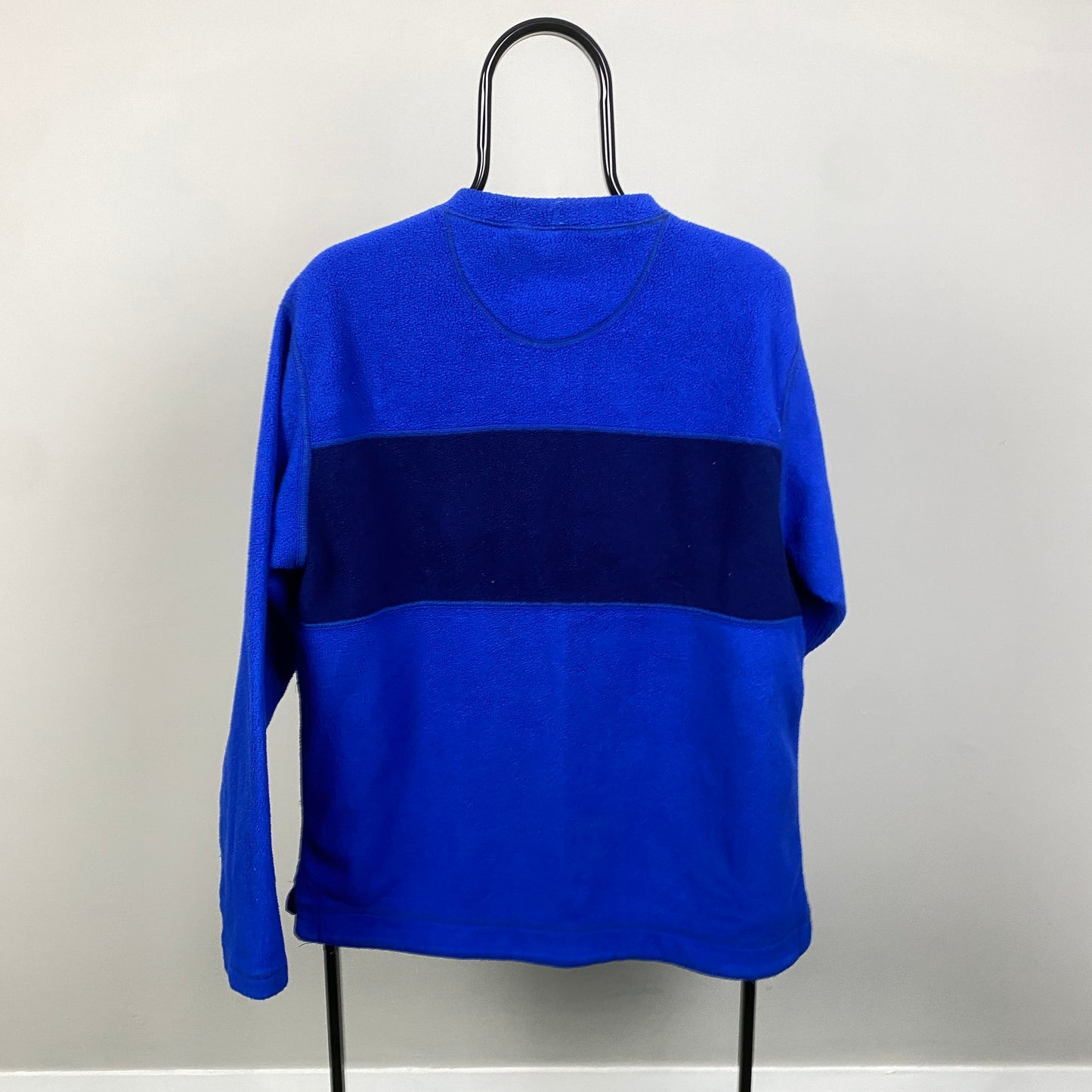 90s Timberland Fleece Sweatshirt Blue Medium