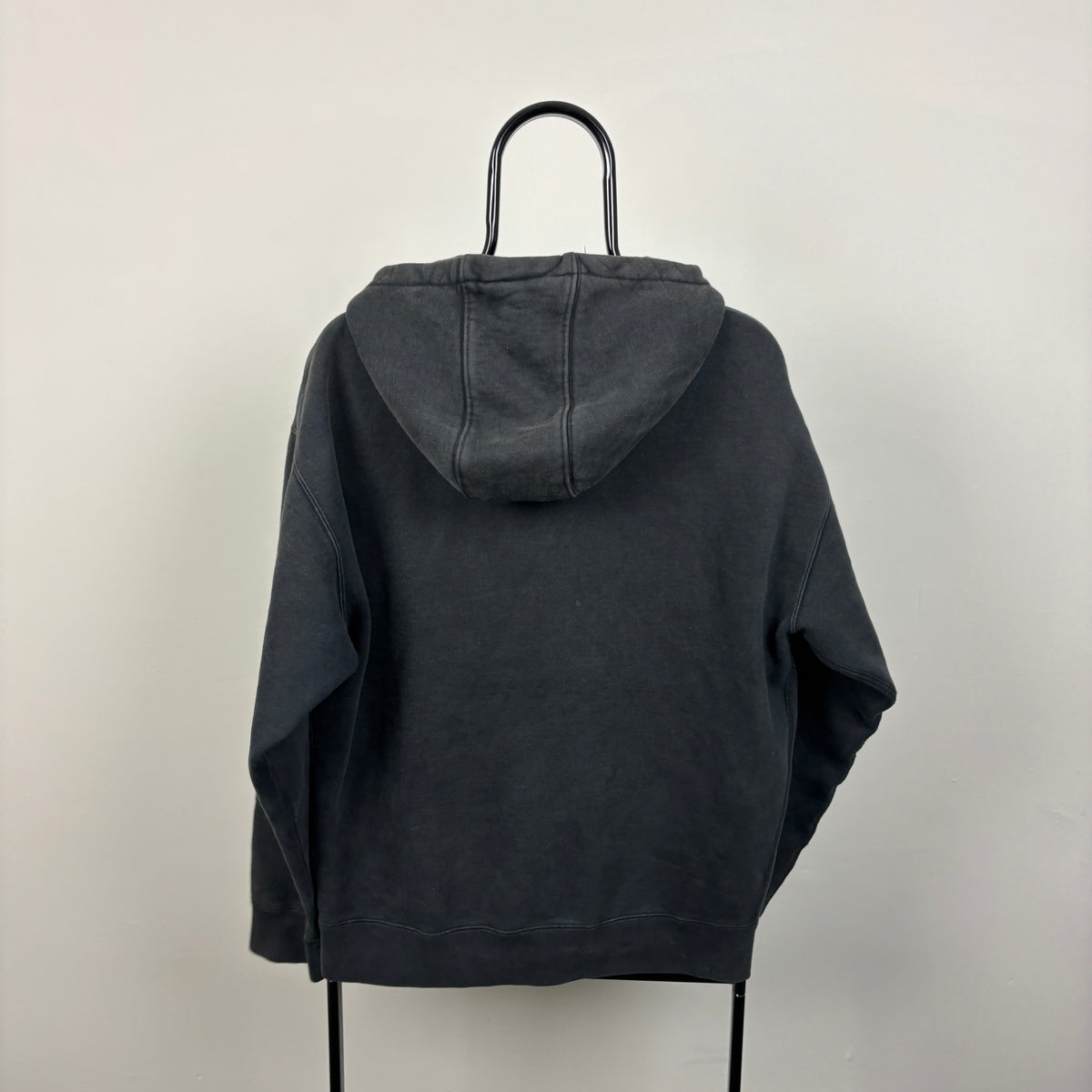 00s Nike Heavyweight Hoodie Black Medium