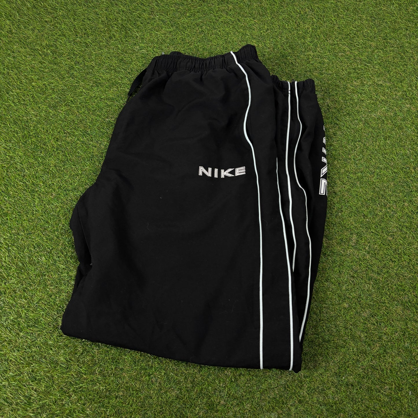 00s Nike Piping Joggers Black XXL