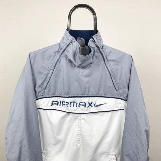 00s Nike Air Max Windbreaker Jacket Grey Small