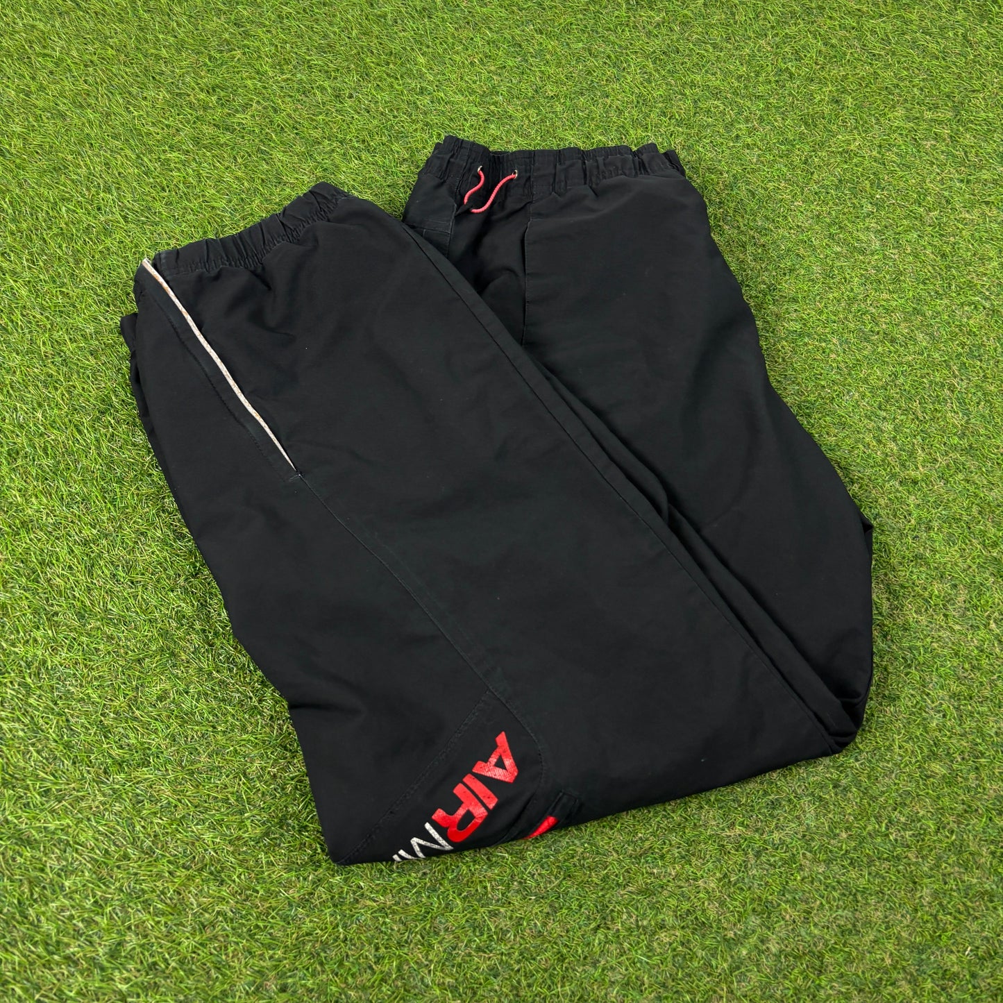 00s Nike Air Max Piping Joggers Black Medium