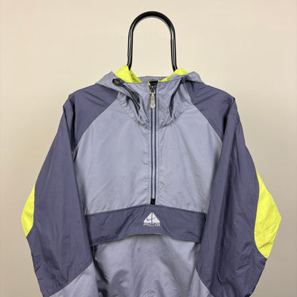 90s Nike ACG Packable Windbreaker Jacket Purple Medium