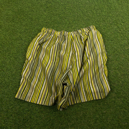 00s Nike Swim Shorts Yellow Small