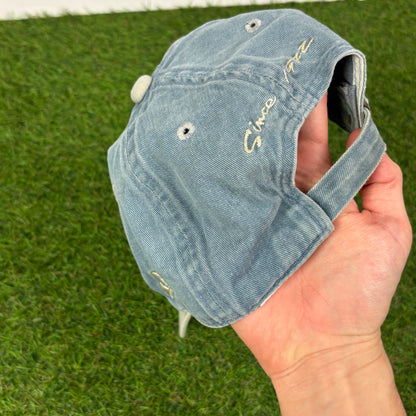 90s Nike Denim Hat Blue