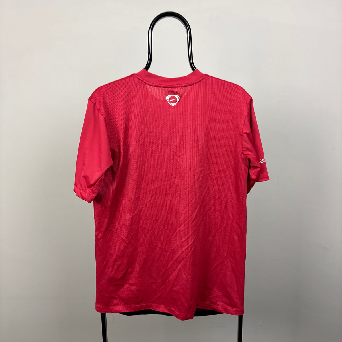 00s Nike Arsenal Football Shirt T-Shirt Red Medium